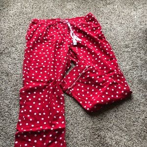 Lands End flannel pajama bottoms